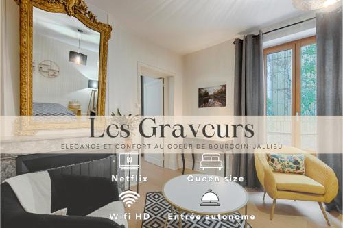 Bourgoin-Jallieu Apartment | Les Graveurs - Bourgoin-Jallieu - City Center