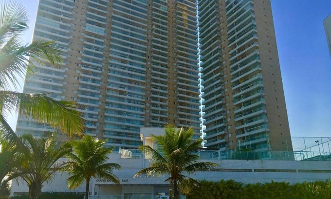 Mirim Apartment | Lindo Apto Pé na areia Frente para Mar