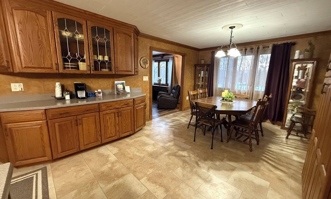 Scheller House | Little Muddy Hideout: 3-bedroom tri-level house secluded on 10 acres in country.