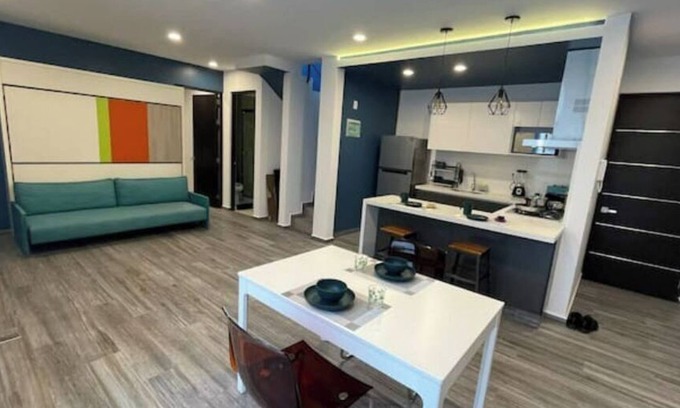 Benito Juarez Apartment | Loft Estudio Cdmx Alberca y Gym/Smart Penthouse