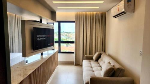 Santa Fe Apartment | Loft Luxuoso e Confortável ao lado do Shopping CG.