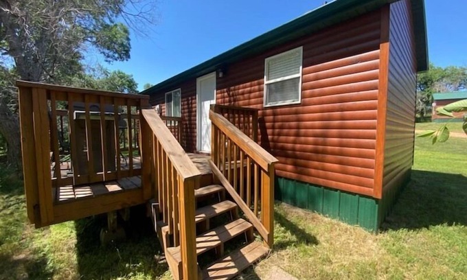 Grassy Butte Cabin | Log Cabin by ND Badlands