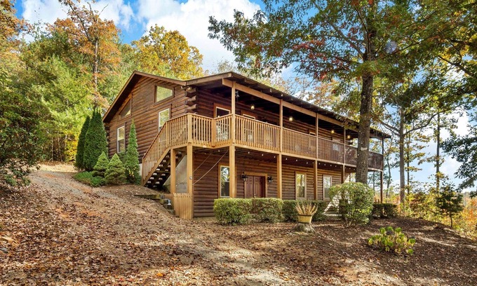 Mill Spring Cabin | Log Cabin Near Lake Lure, Chimney Rock, and Asheville!