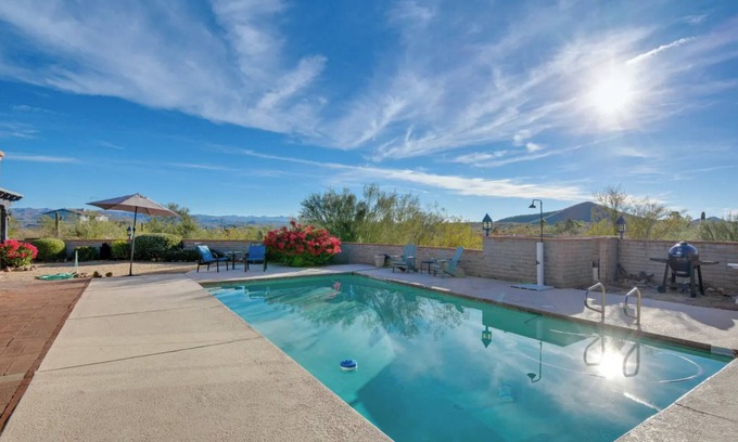 Wickenburg House | Los Ocotillos Villa with Private Pool in the Heart of Wickenburg!