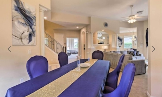 Calabay Parc House | Lovely and Spacious 6 Bedroom 4 Ba Home w/Pool and Game Room Near Disney Parks