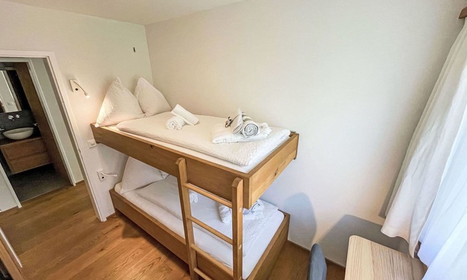 Falera Apartment | Lovely apartment for 6 people with pool, WIFI, TV, balcony and panoramic view