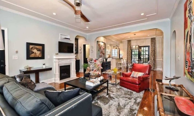Myers Park Condo | Luxe Myers Park 3 King Condos, 6BR | Private