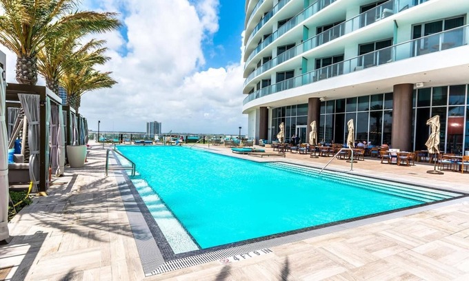 Hallandale Beach Apartment | "Luxurious 2-bedroom oasis at Lyfe Resort with spectacular views