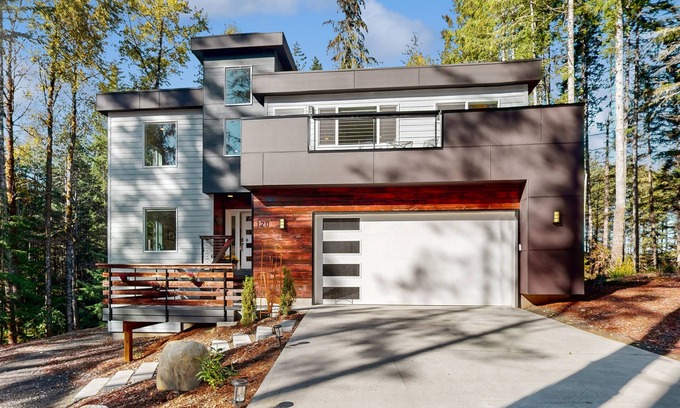 Union House | Luxurious & modern fjord vibe home - oasis in Alderbrook Golf and Yacht Resort