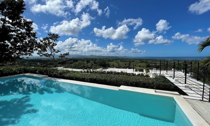 Rio San Juan Villa | Luxurious villa set in a vast tropical garden, with panoramic sea and nature views.