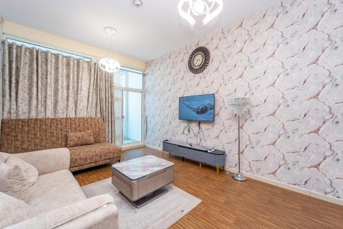 Ajman Apartment | Luxury 2 bedroom next to beach with swimming pool gym and kids play area