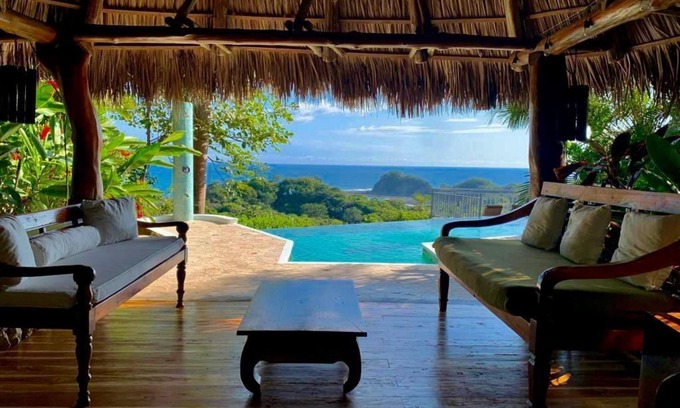 Playa Guiones House | Luxury 3 Building Compound at the Blue Spirit Retreat Center with Ocean views