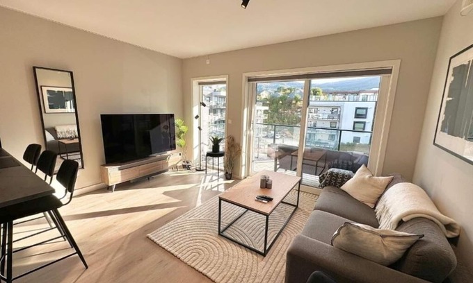 Fyllingsdalen Apartment | Luxury Apartment in Bergen, 10min from City Centre