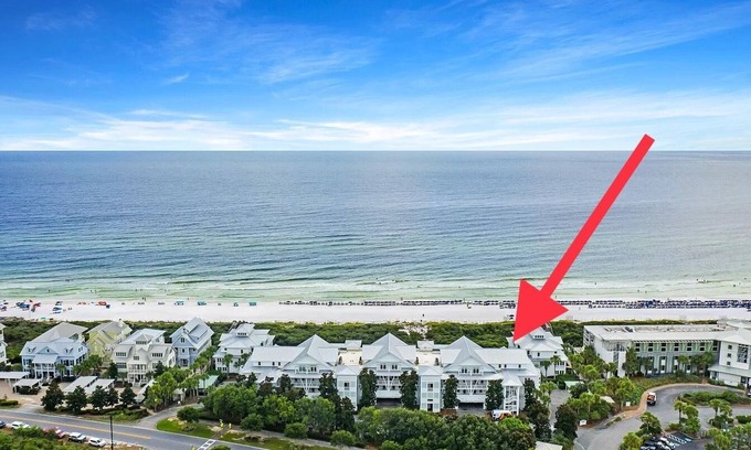 Gulf District Condo | LUXURY BEACHFRONT CONDO IN WATERCOLOR! Corner unit! Book NOW for 2025!