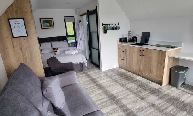 Newry Cabin | Luxury Cabin with Private Hot Tub 4