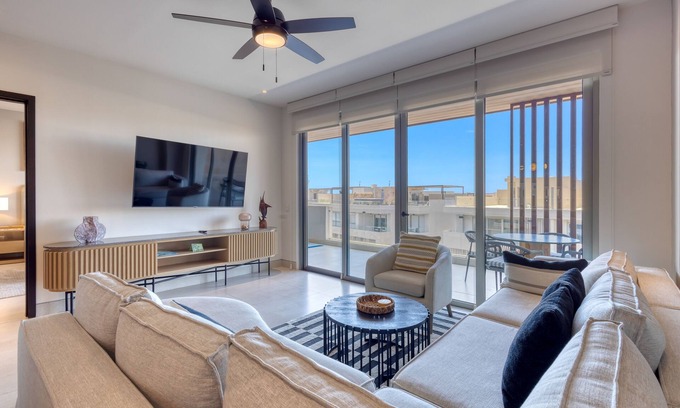 El Tezal Condo | Luxury Cabo condo with multiple pools, pickleball, gym & rooftop