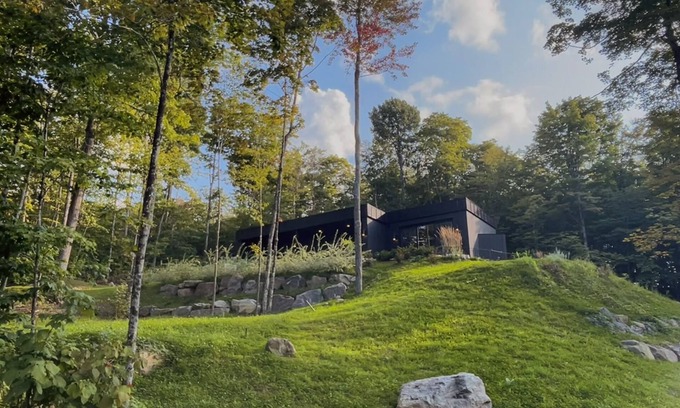 La Conception Cabin | Luxury Chalet: Hot Tub & Tremblant Views