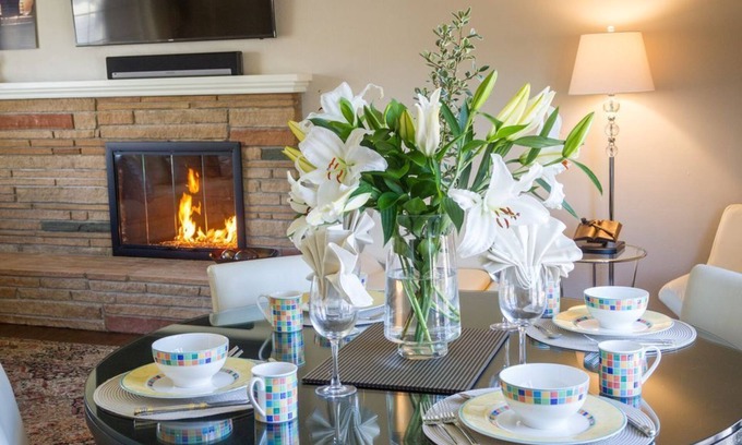 Old Town Historic District Condo | Luxury Condo Downtown San Luis Obispo & Garage A/C & Pool