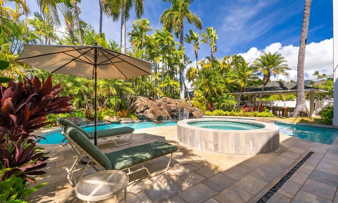 Kahala House | Luxury Kahala Oasis by Gather: Spacious 6BR Retreat w/Pool, Spa & Near Beach