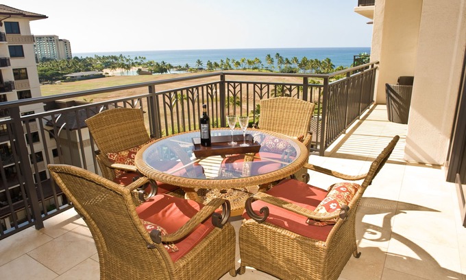 Ko Olina Condo | Luxury Ko Olina Beach Rental Panoramic Ocean View Upgraded 3BR 3BA 8th fl 2 park
