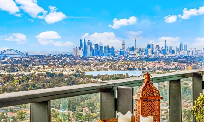 Sydney Olympic Park Apartment | Luxury Penthouse with Panoramic Skyline Views in Sydney Olympic Park