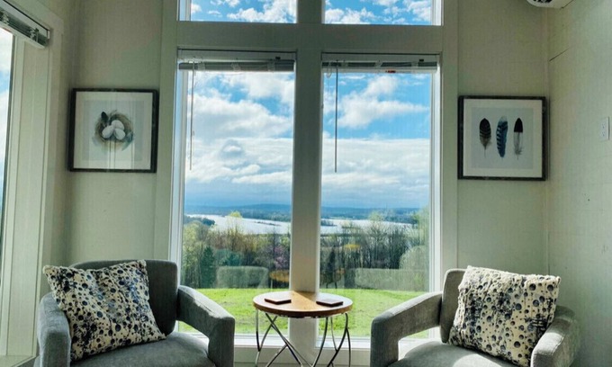 Chickamauga Lake House | Luxury Tiny Home with River Views on 300 Acre Farm