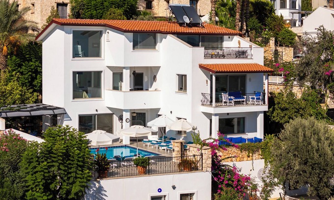 Kalkan Villa | Luxury Villa With Large Private Pool And Sea Views