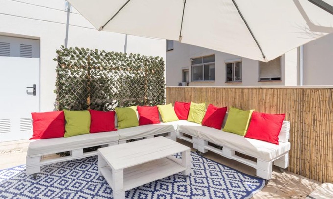 Centro Apartment | MA1B-Apt Next To City Center, 2 Chillout Areas-Palms