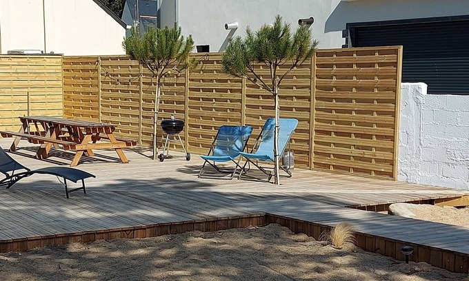 Batz-sur-Mer House | Maison Bord DE MER Avec Jardin de Sable Clos