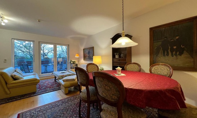 Nordstadt Apartment | Maisonette Penthouse für 8 Personen by Rabe - free Netflix & kostenloser Parkplatz & große Terrasse