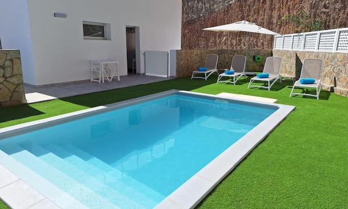 Mogan Villa | Malibú Mogán Secret Pool Villa - Piscina privada y climatizada - Exclusive Heated Pool