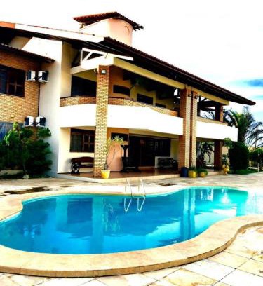 Porto das Dunas House | Mansão Memphis 10 Suítes a 150 metros do Mar e Beach Park