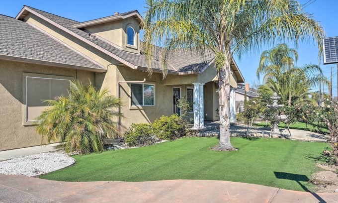 Manteca House | Manteca Home w/Gated Yard ~ 2 Mi to Downtown