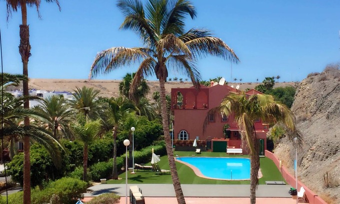 Pasito Blanco Villa | Maspalomas Pasito Blanco. Villa PRIVATE with HEATED POOL. Seeviews.