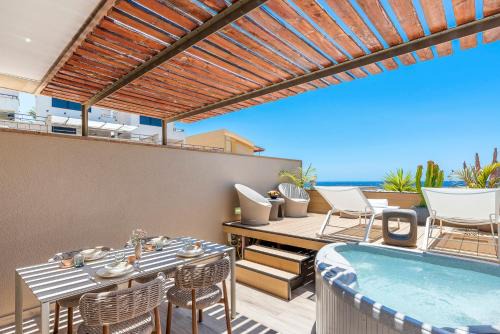 El Medano Apartment | MEDANO4YOU Ocean View Terrace Casa Medano