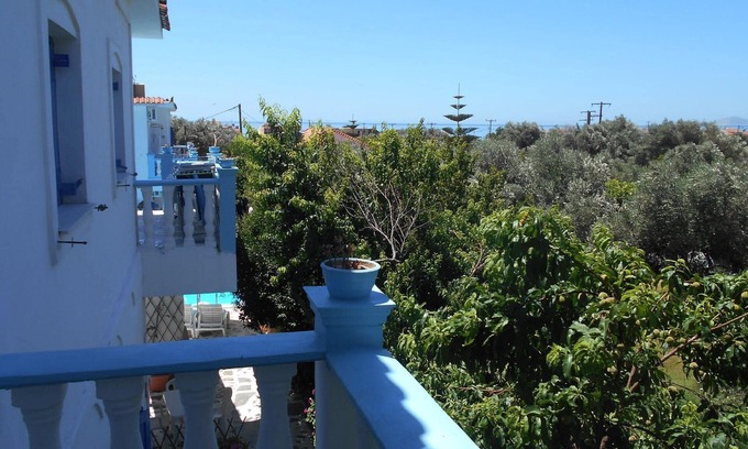 Marathokampos House | Meltemia study Samos ASPRES