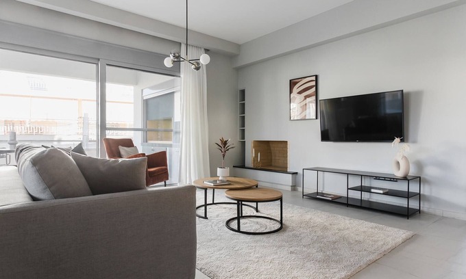 Palaio Faliro Apartment | Miraculous 3BR Apartment at Teal Faliro House