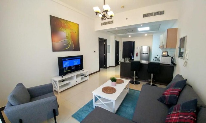 Dubai Apartment | Mirage 1 Residence New Beautiful, Modern Apartment with balcony Dubai Silicon Oasis