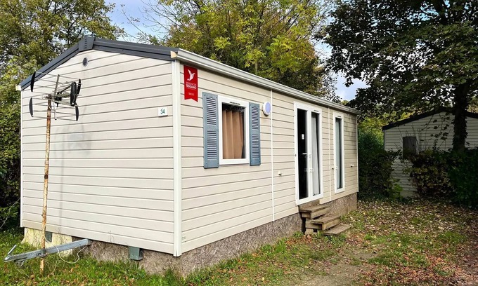 Angicourt House | Mobilheim - 32m2 - 2 Schlafzimmer ohne Terrasse 4 Personen