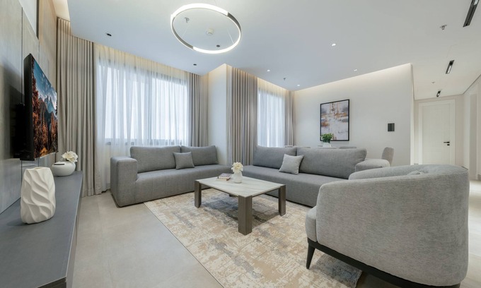 Riyadh Apartment | Modern 2 bdr apart in Al Mohammadiyyah