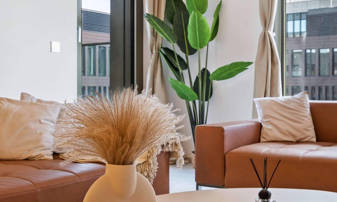 Sanem Apartment | Modern 2BR Apt w/Balcony, WiFi & Free Parking