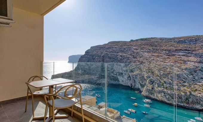Xlendi Apartment | Modern 2BR Apt with stunning sea views in Gozo!