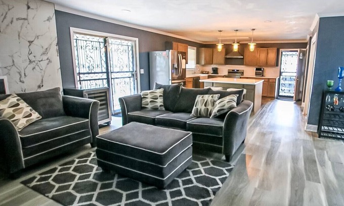 Seven Oaks House | Modern 3BR/3BA Brick Home for Luxury Stay Near Everything!