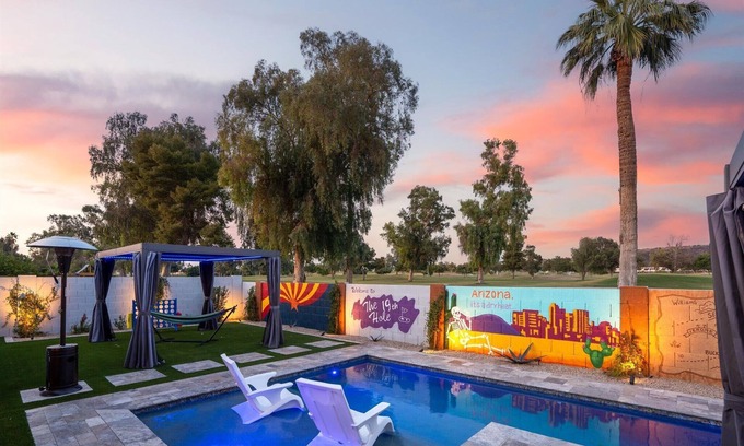 North Mountain House | Modern 4BR Escape | Private Heated Pool, Fire Pit & Entertainment