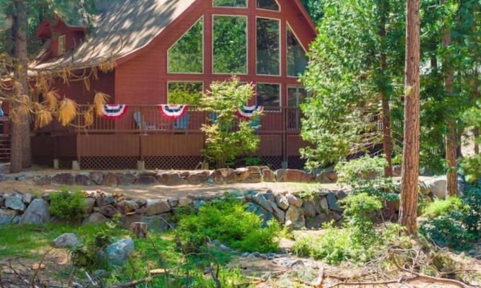 Plumas Eureka Estates House | Modern A-Frame Cabin @ Graeagle