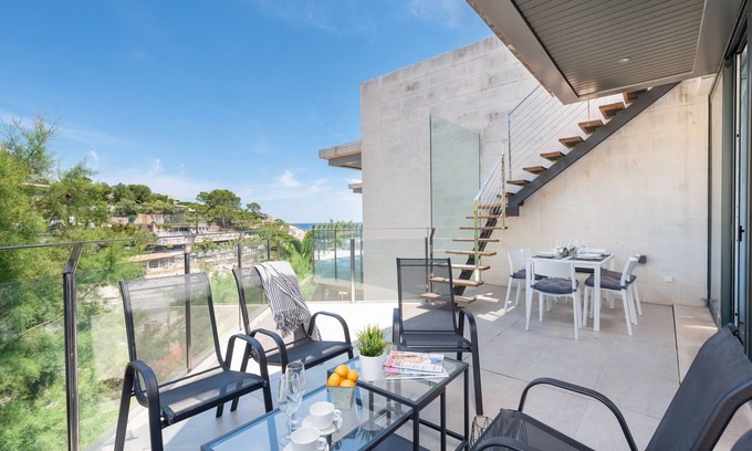 Cala San Vicente Apartment | Modern Apartment with sea views, Wifi, AAC, in Cala Sant Vicenç, Pollença