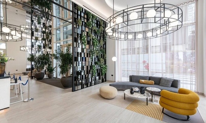 Shepherd's Bush Apartment | Modern bright one bedroom flat with balcony courtyard and residents’ club lounge