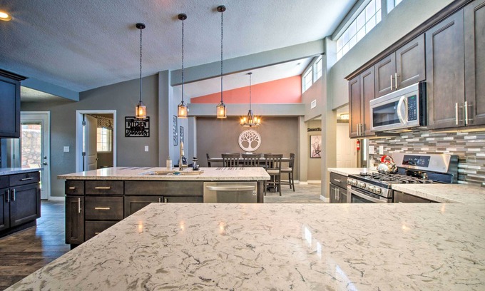 Northeast El Paso Cottage | Modern El Paso Home w/Backyard & Fire Pit!