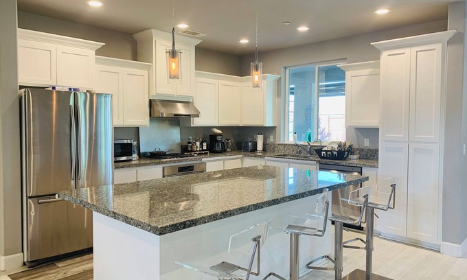 Columbia House | Modern family home in a quiet neighborhood near Bethel! 4 bedrooms and 3 baths!