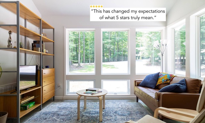 Clifftops Cottage | Modern forest cottage convenient to Sewanee